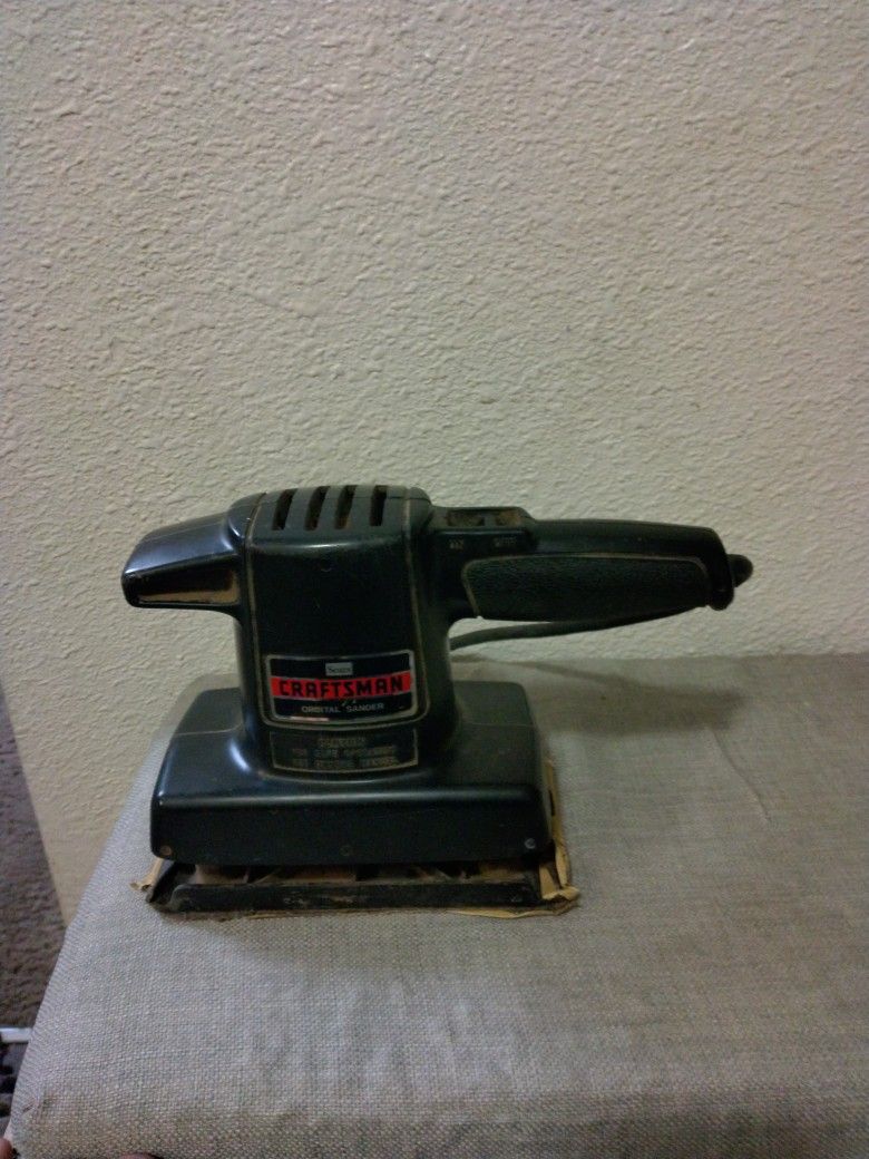 Craftsman Orbital Sander