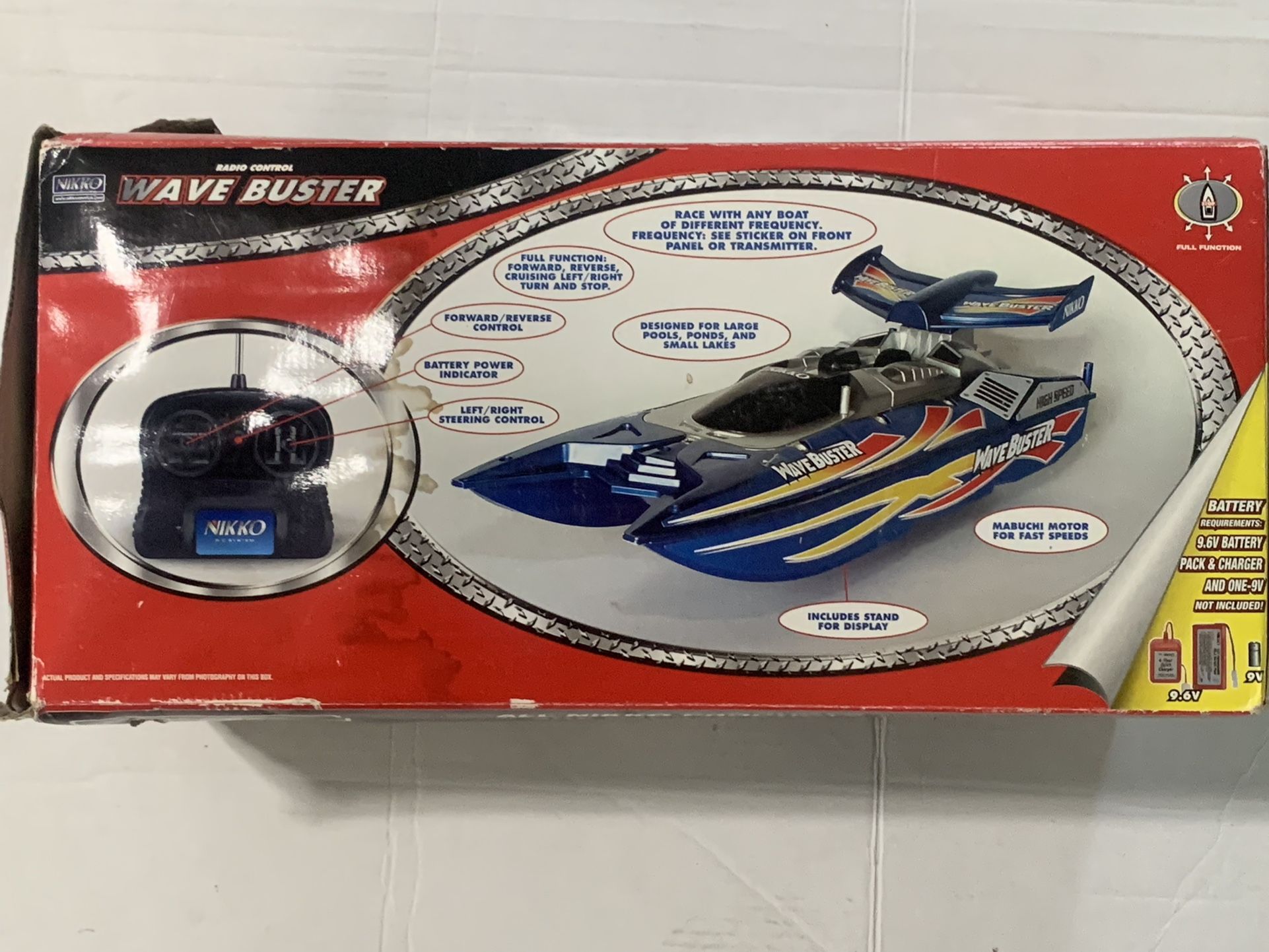Nikko Wave Buster RC Speed boat for Sale in Miami FL OfferUp