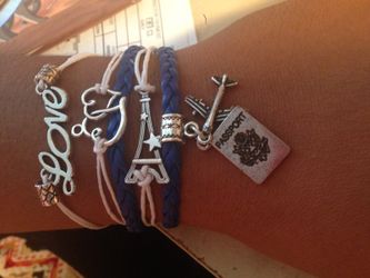 Leather bracelet