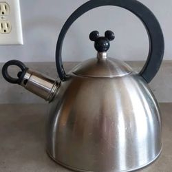 Disney Stainless Mickey Steel Whistling Tea Kettle
