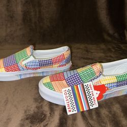 vans classic slip on Pride - Size (6 Men’s) (7.5 Women’s)