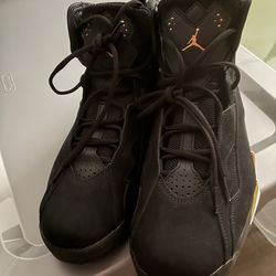 Air Jordan True Flight Metallic and Gold