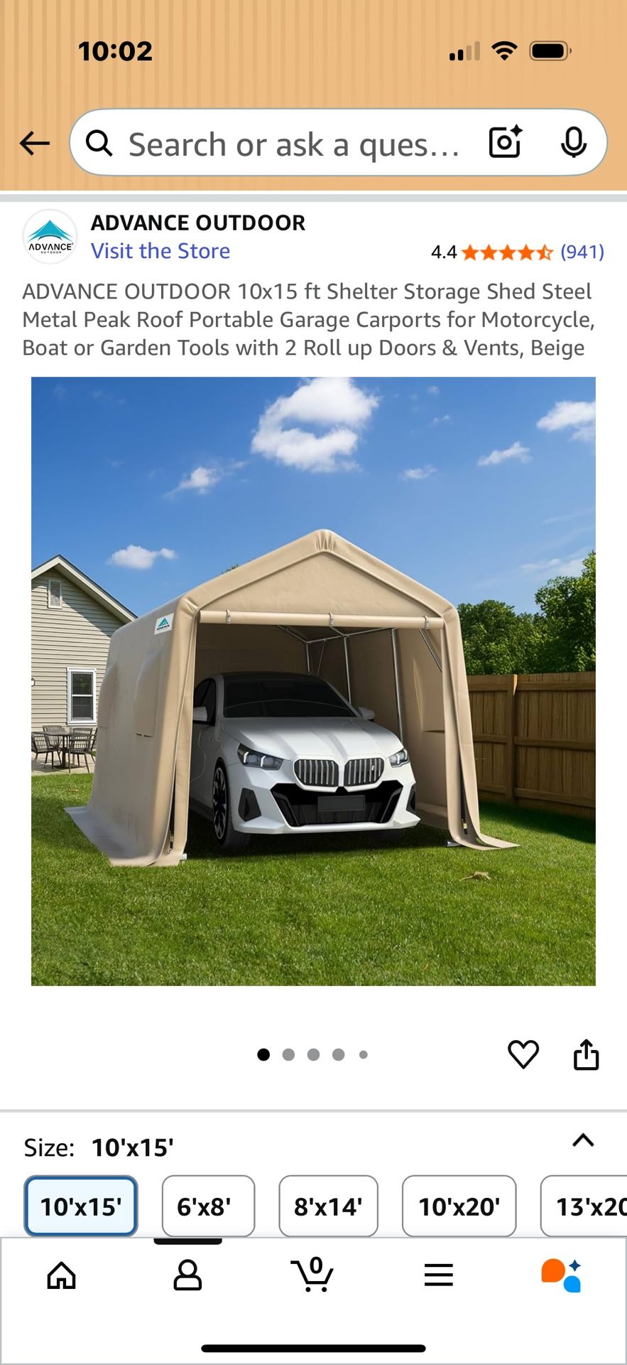 Car Tent/Garage