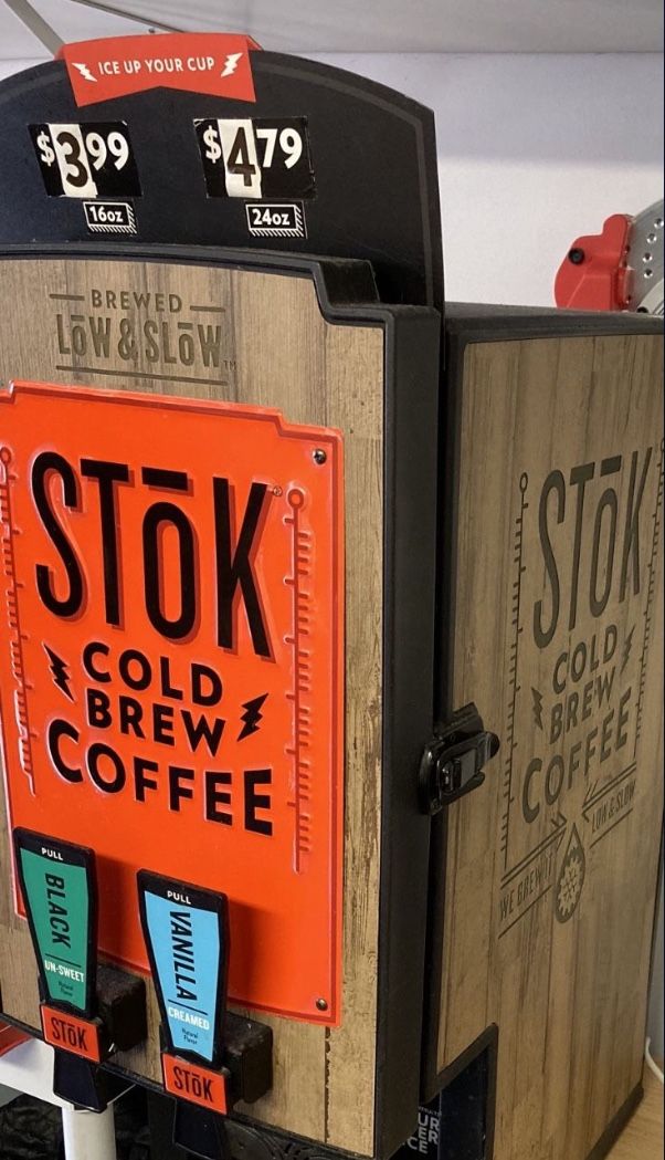 The CreaMiser 230 STok Cold Brew Coffee Dispenser Deli tea coffee snacks Restaraunt equipment Creamiser 230 cold brew 2 product dispens