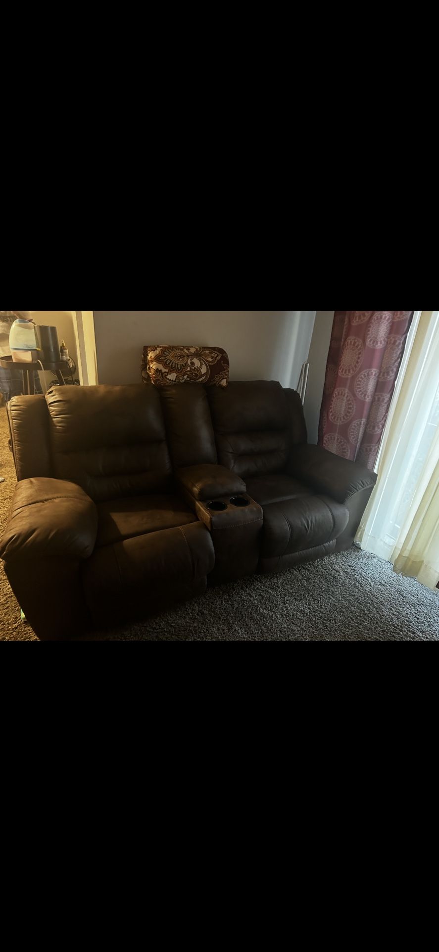 recliner dark mocha brown couches