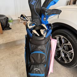 Ladies Calloway Reva Graphite Golf Clubs and Bag