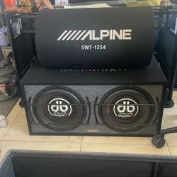 Two Ten Inch Sub Woofer