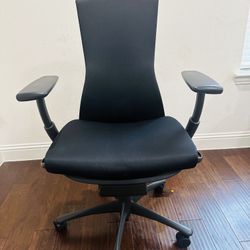 Herman Miller Embody Fully Black color fully adjustable in perfect condition 