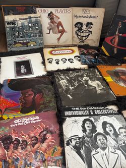 Vintage Vinyl Record Collection – 50+ Albums – Soul, Funk, R&B & More