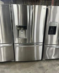 Kenmore 3-Door Fridge Stainless Steel EnergyStar