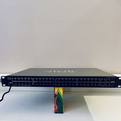 Cisco SG300-52P 52-Port Gigabit PoE Managed Ethernet Switch