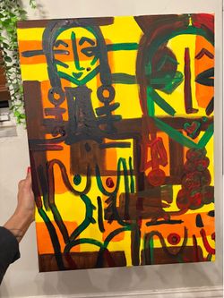 18” x 24 acrylic painting