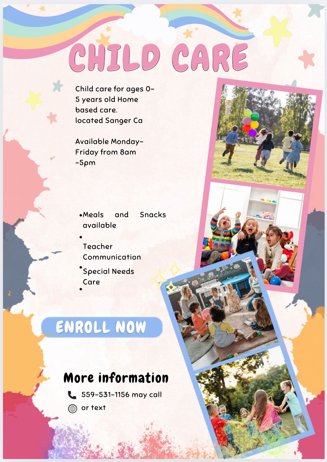 Child Care Or Adult Care 