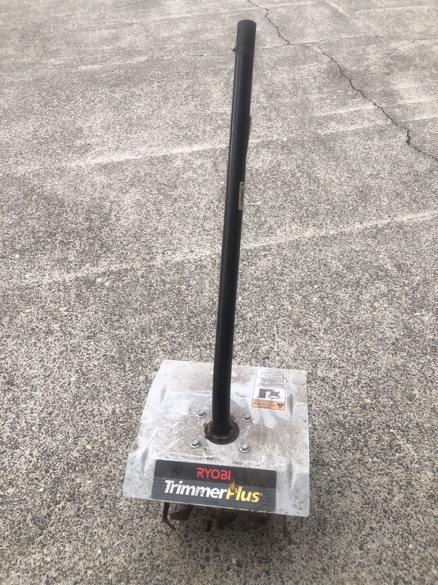 PRICE REDUCED RotoTiller Attachment For Ryobi Multi Tool “Trimmer Plus Was Asking 75.00 Now Reduced To Only $ 50.00