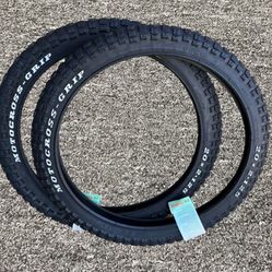 Duro 20x2.125 Motocross Tires $30 a pair