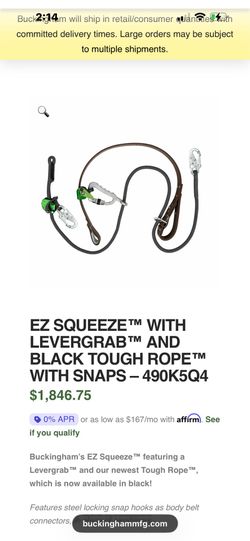 buckingham ez squeeze