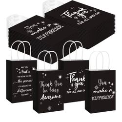 40 Pcs Team Gifts for Employee Appreciation-Black White