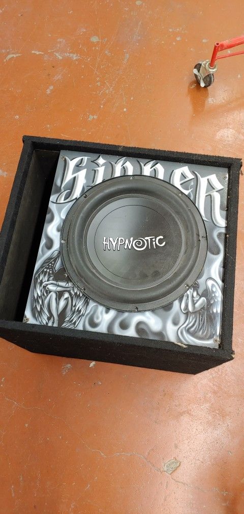 Hypnotic 12" Sub In Custom Box
