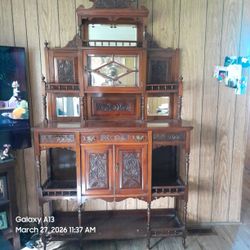 Antique Hutch. 