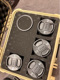 Meike 10mm,25mm,50mm, and 85mm T2.2 Cine Lens Set (RF Mount)