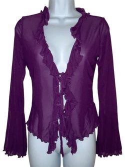 New sheer top size S