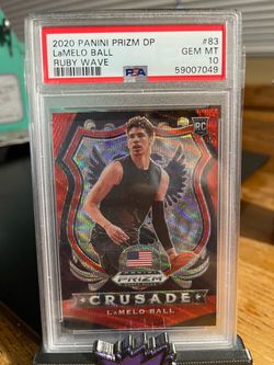 LaMelo Ball 2020 Panini Prizm Draft Picks PSA 10
