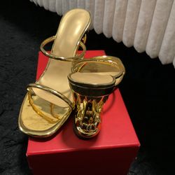 Gold Heels