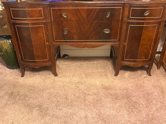 Buffet table