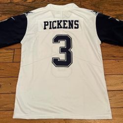 Navy George Pickens Dallas Cowboys Jersey #3