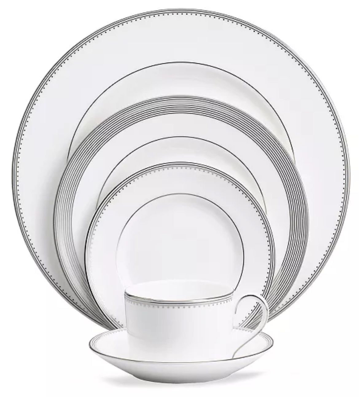 Vera Wang Wedgewood Bone China, Set Of 12