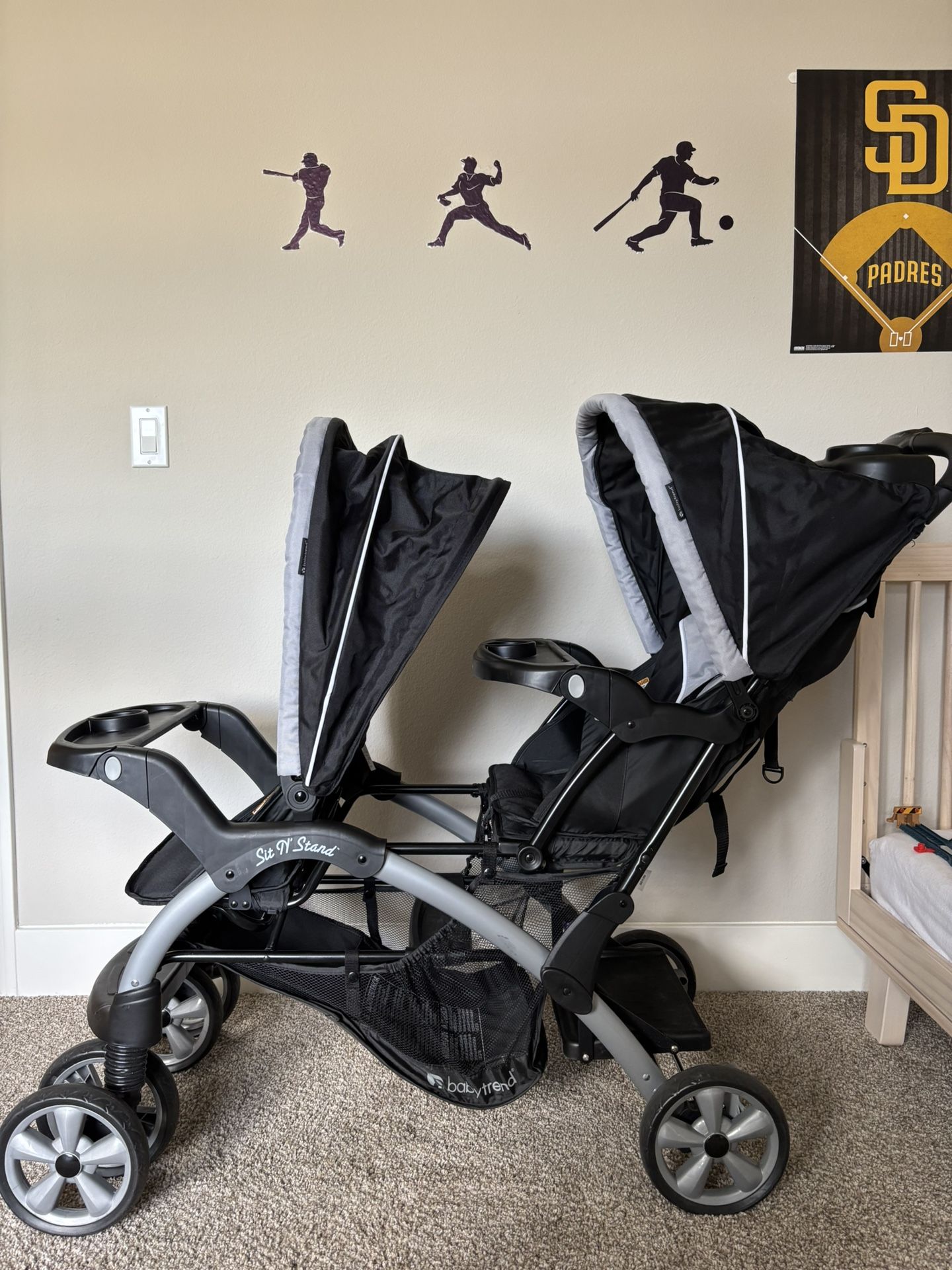 Baby Trend Sit N' Stand Double Stroller