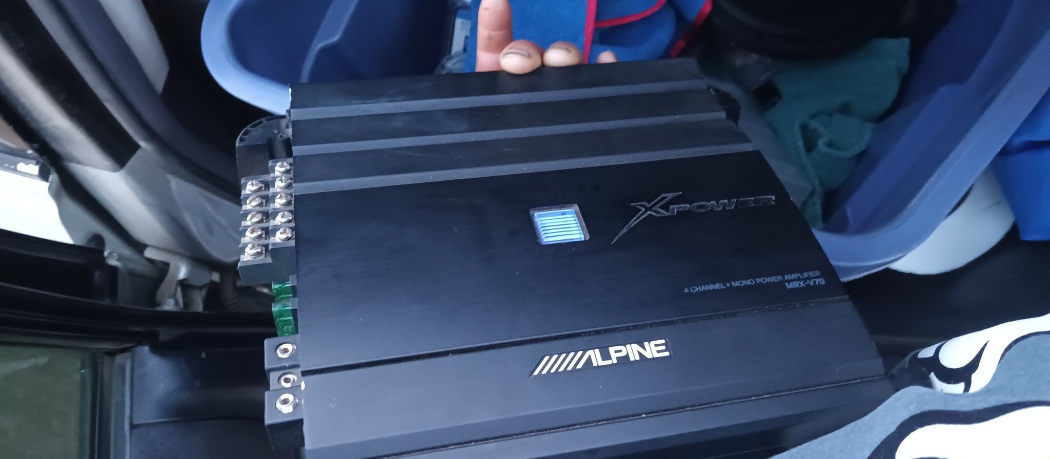 ALPINE 4 CHANNEL+ MONO BLOCK POWER AMPLIFIER