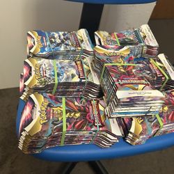 70 Pokemon Packs 43 Lost Origin Rest Sliver Tempest & Astral Radiance 