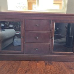 Cherry Wood Hutch