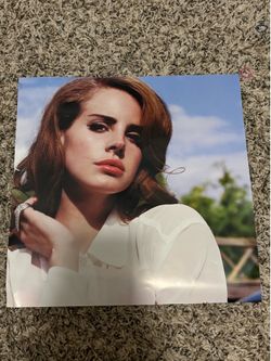 Lana del Rey vinyl poster Born to Die album