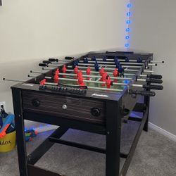 FRANKLIN SPORTS 54" MULTI GAME 4 IN 1 ARCADE WITH AIR HOCKEY