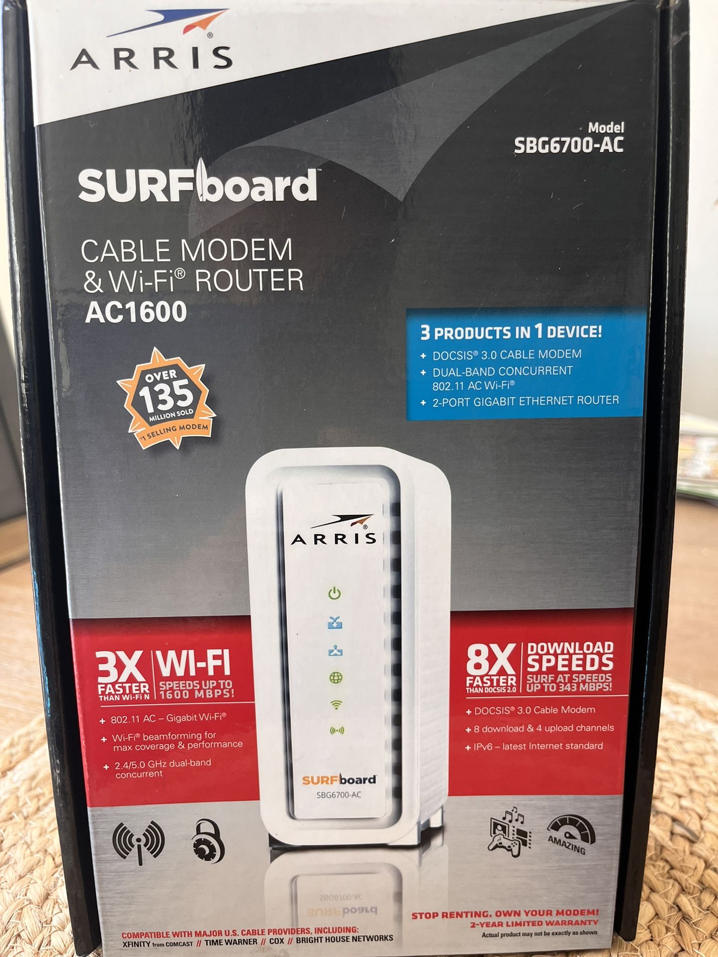 WiFi Router And Cable Modem