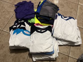 New cotton and Drifit shirts