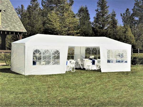 NEW 10 x 30 Party Canopy Tent, FREE SHIPPING. Local pick up available