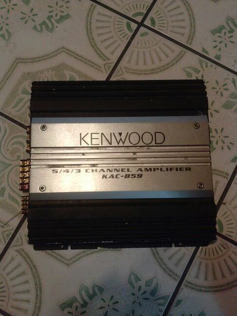 Kenwood 5/4/3 channel amplifier model :KAC-859