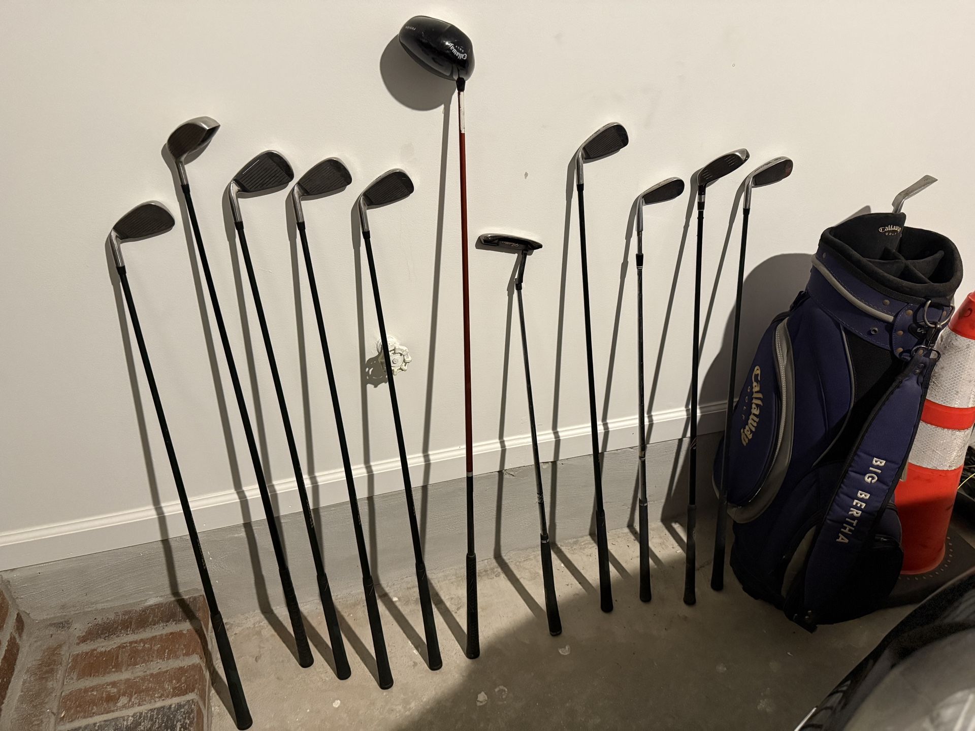Golf Club Set And Bag