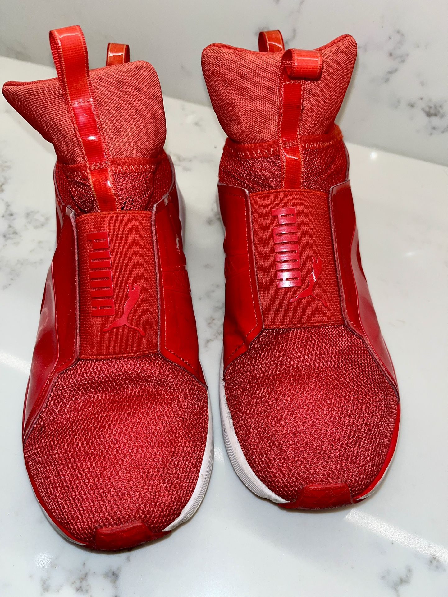 PUMA- FIERCE 2- 8.5  Size Red  $32 Slip On