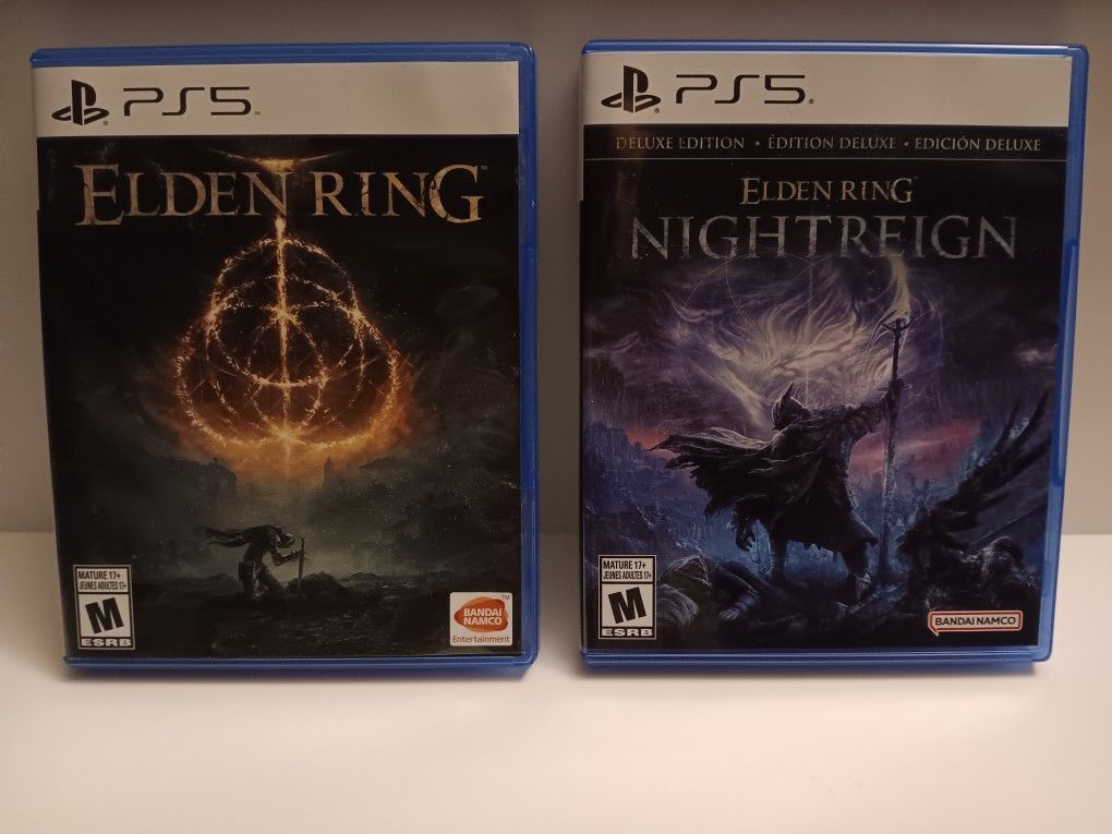 Elden Ring and Elden Ring Nightreign Deluxe Set Of 2 For PS5