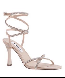 Dress strappy heels (sparkly)