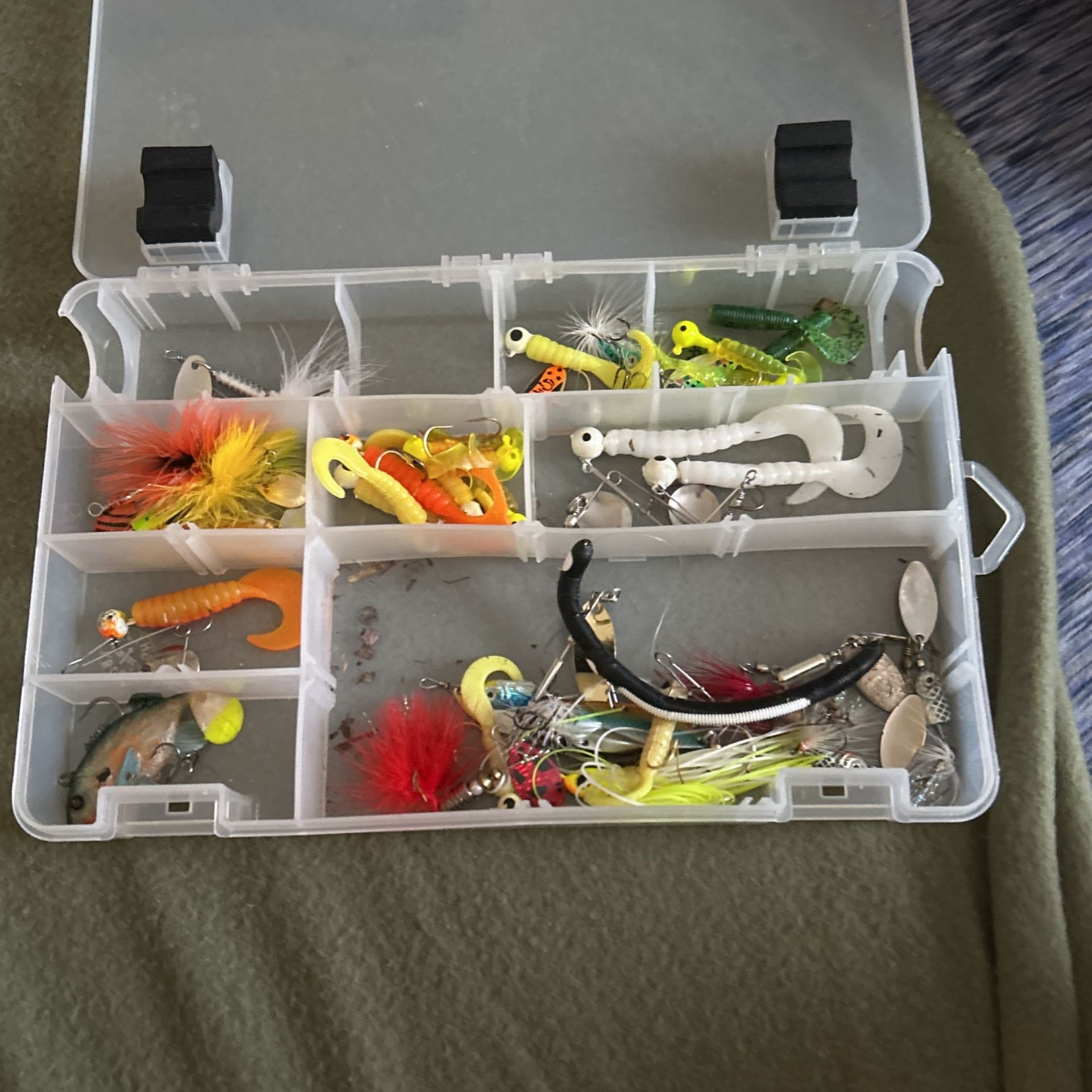 Box of Miscellaneous Fishing Lures