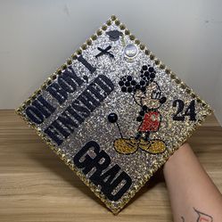 Custom Graduation Cap Topper/Mickey Mouse