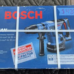 Bosch PROFACTOR Speed Cordless Rotary Hammer Drill (NEW) (GBH18V-36CN)