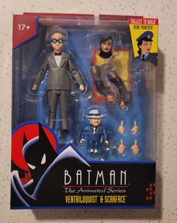 McFarlane DC Batman Animated Series BTAS VENTRILOQUIST BAF Rene Montoya NEW