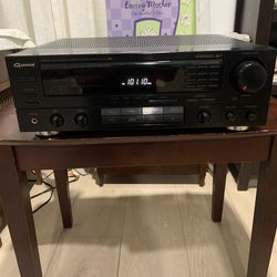 Garrard Receiver with remote control was kept in its original box for years. Everything works fine.