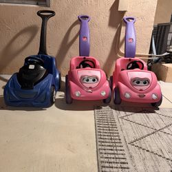 Toddler - Kids Push Car Little Tikes And Step 2